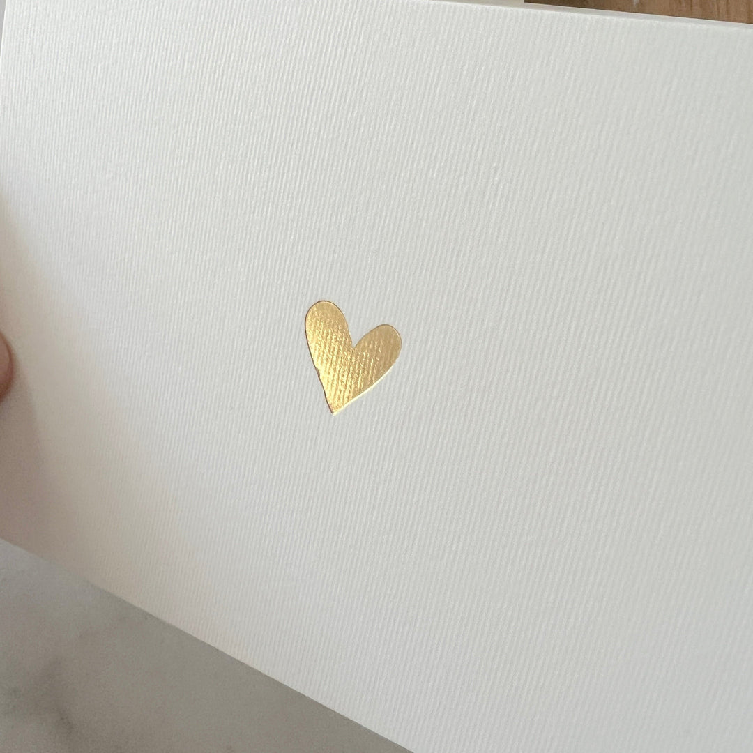 Gouden hart kaarten (3 stuks)
