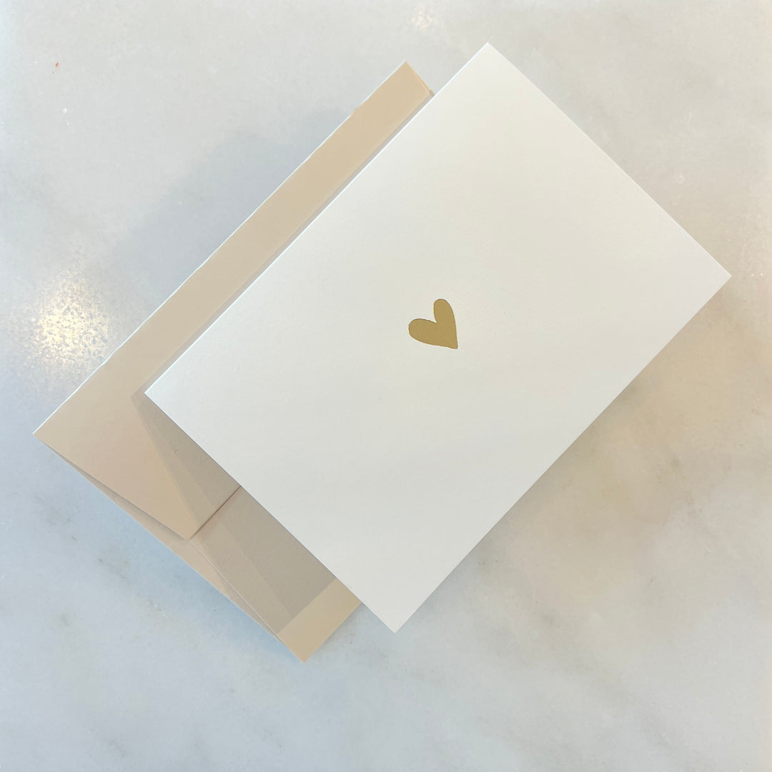 Gouden hart kaarten (3 stuks)