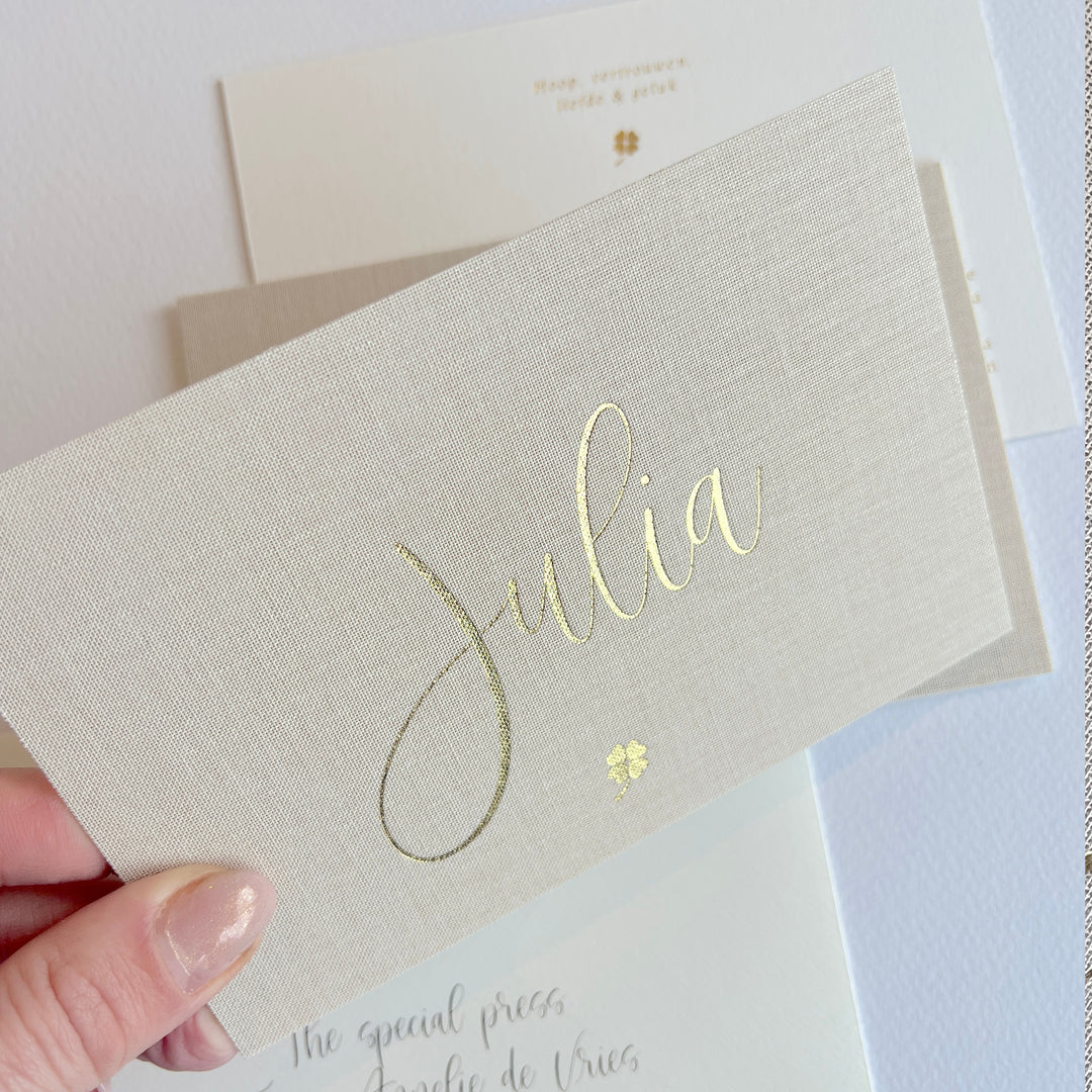 Geboortekaartje Julia