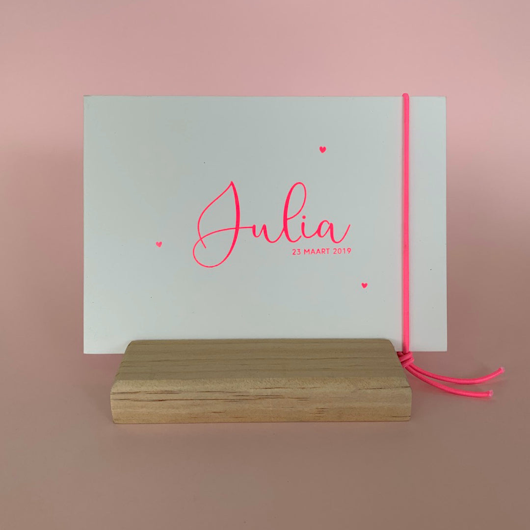 Geboortekaartje Julia