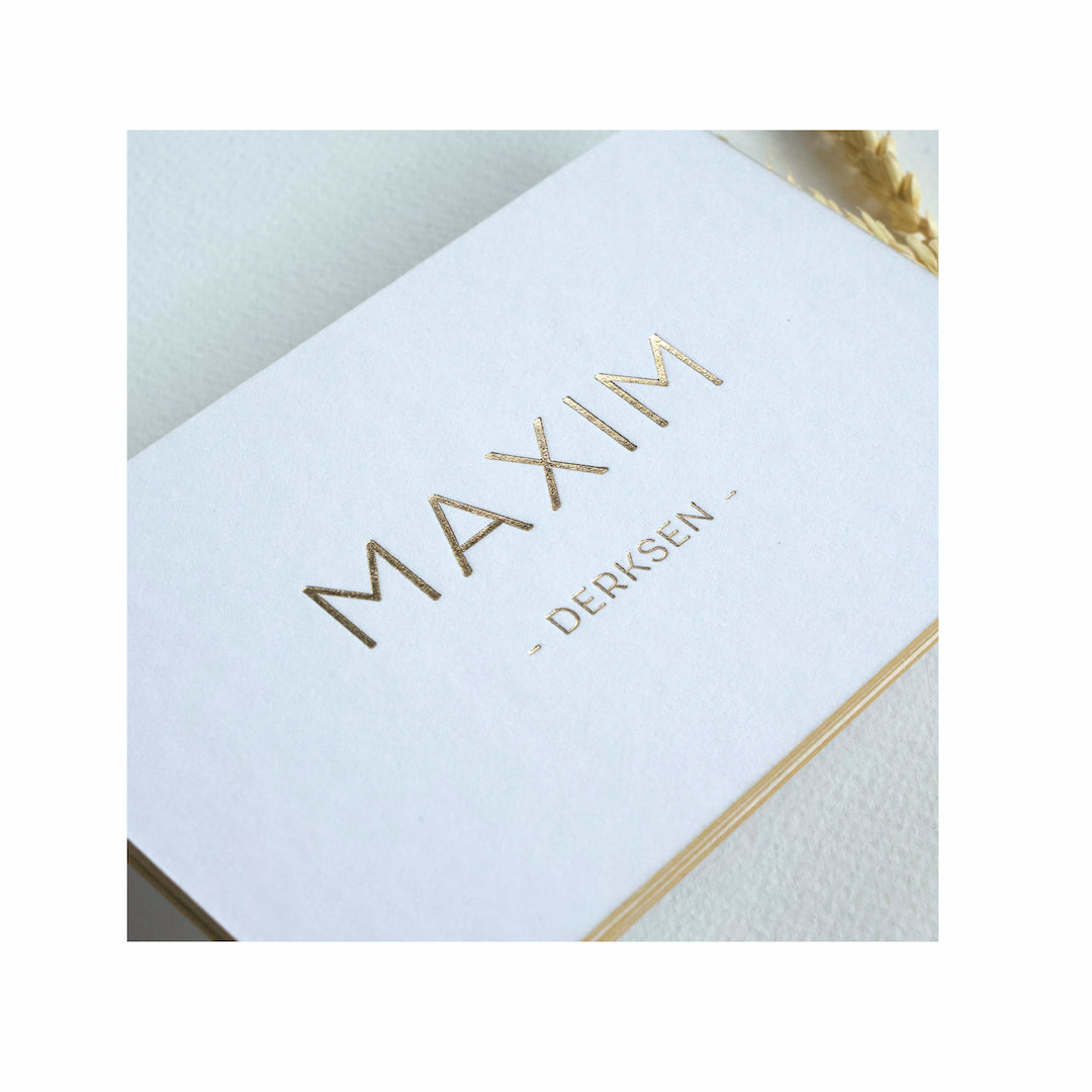 Geboortekaartje Maxim