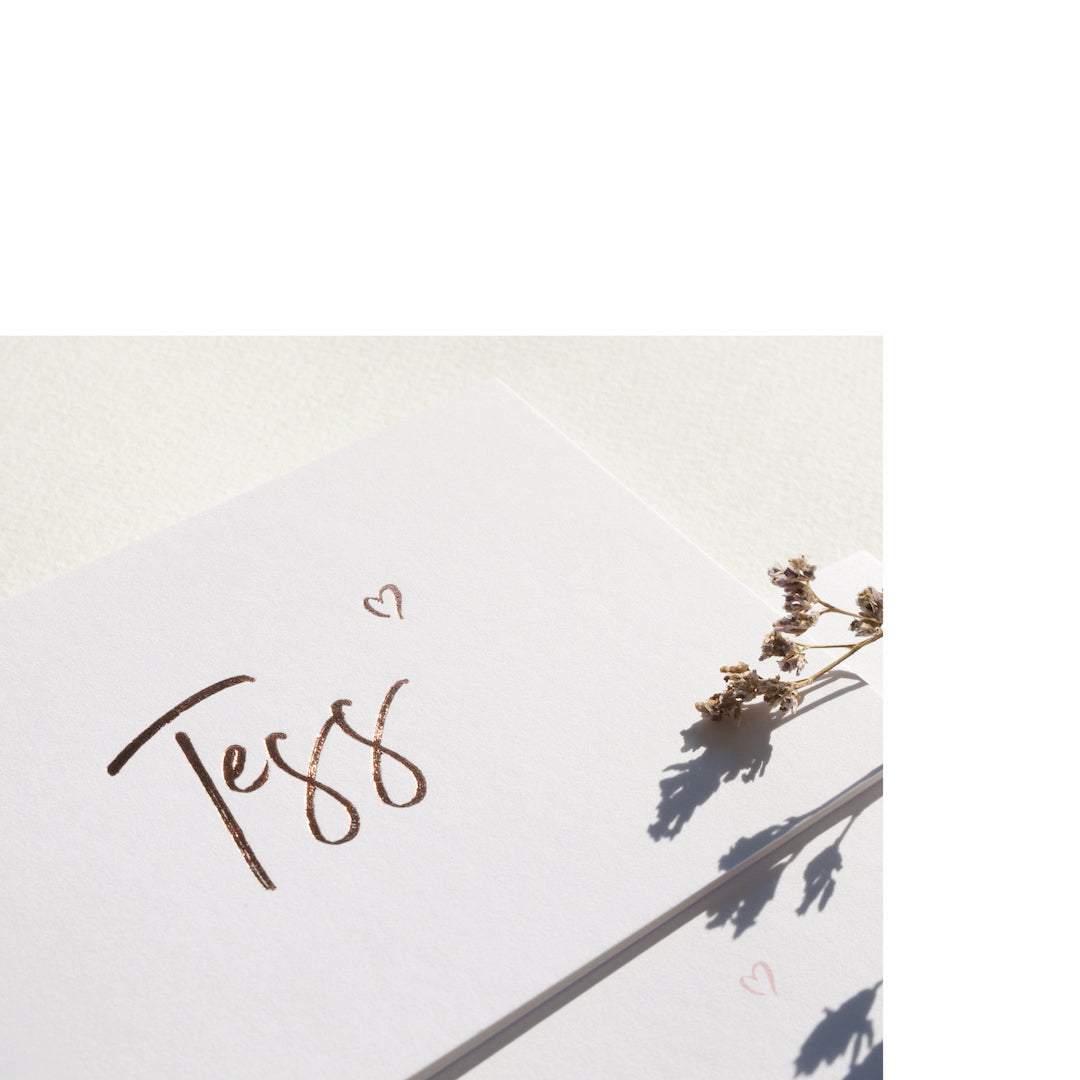 Geboortekaartje Tess