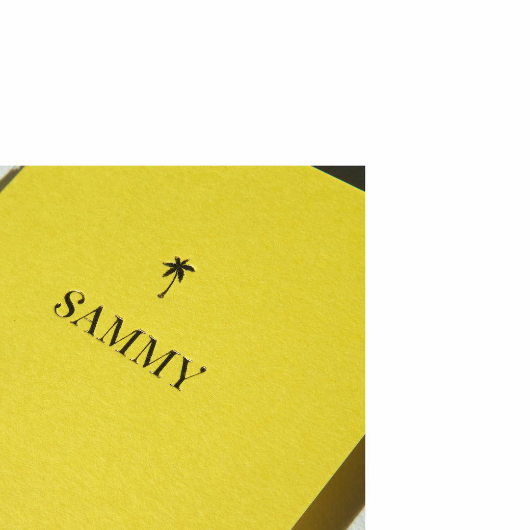 Geboortekaartje Sammy