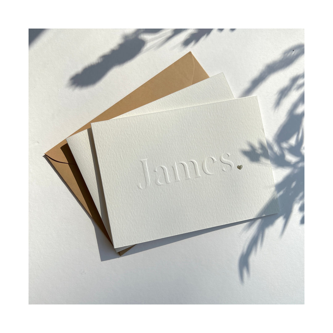 Geboortekaartje James