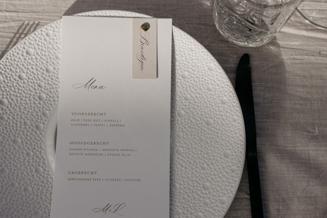 Menukaarten No. 1
