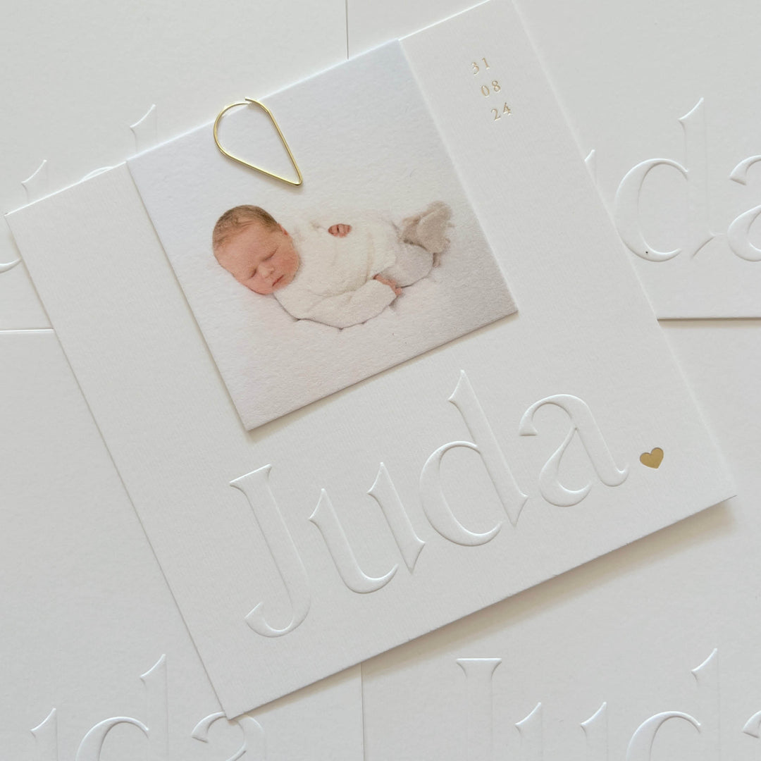 Geboortekaartje Juda