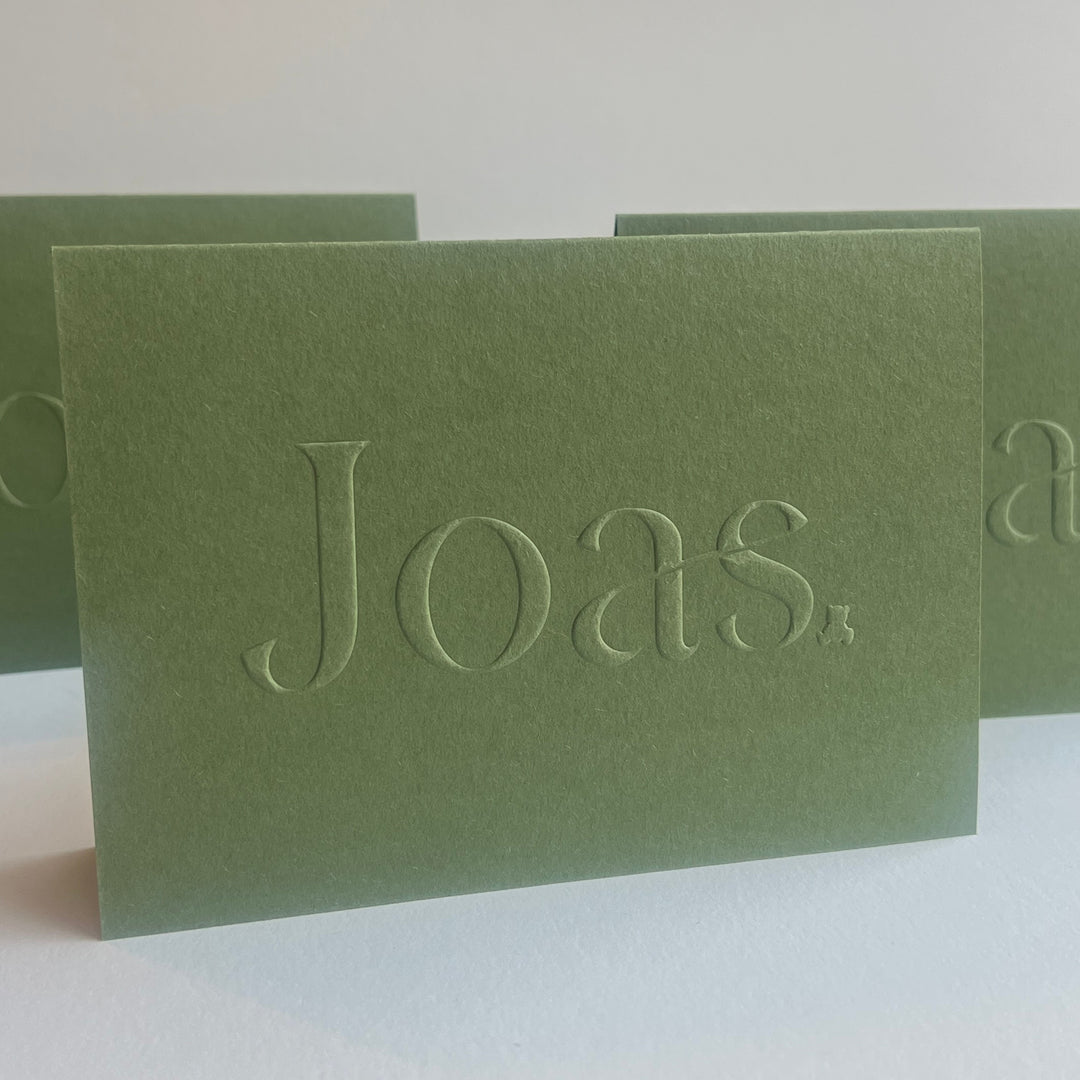Geboortekaartje Joas