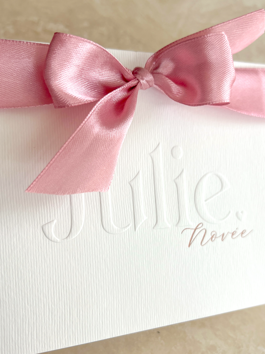 Geboortekaartje Julie Novée