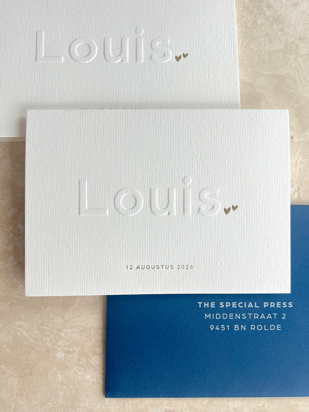 Geboortekaartje Louis