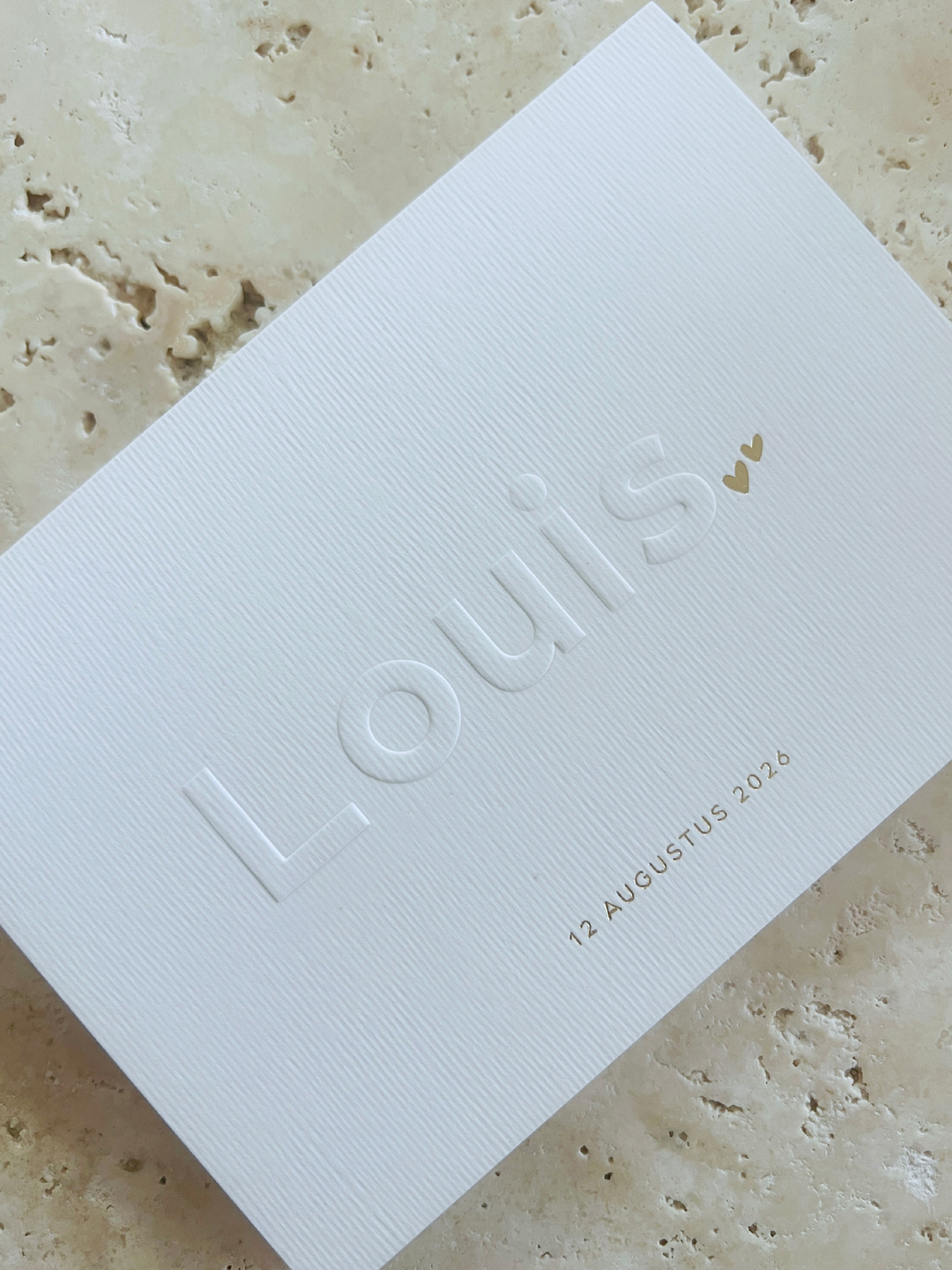 Geboortekaartje Louis