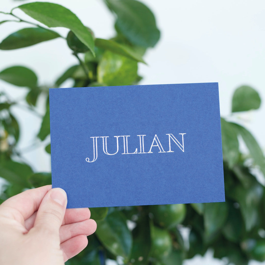 Geboortekaartje Julian