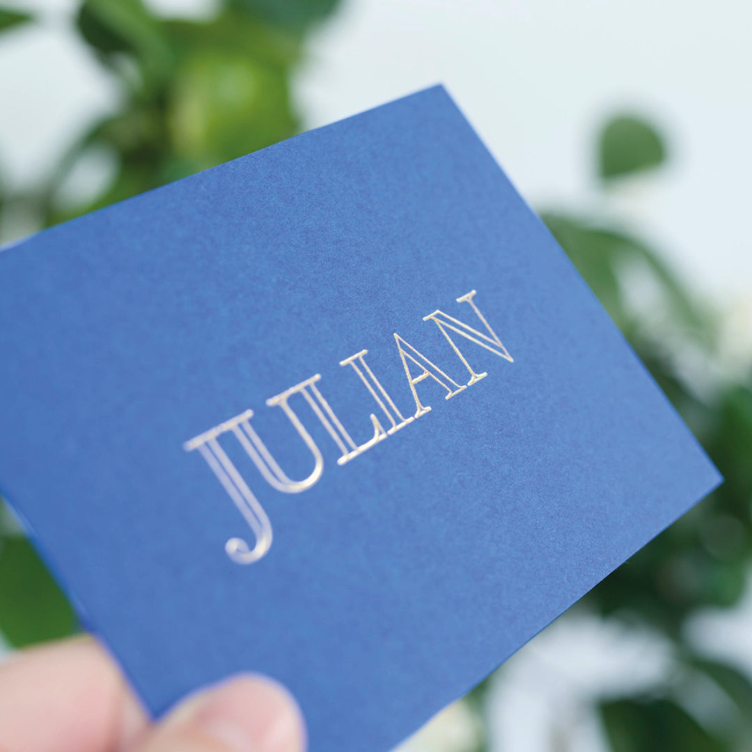Geboortekaartje Julian